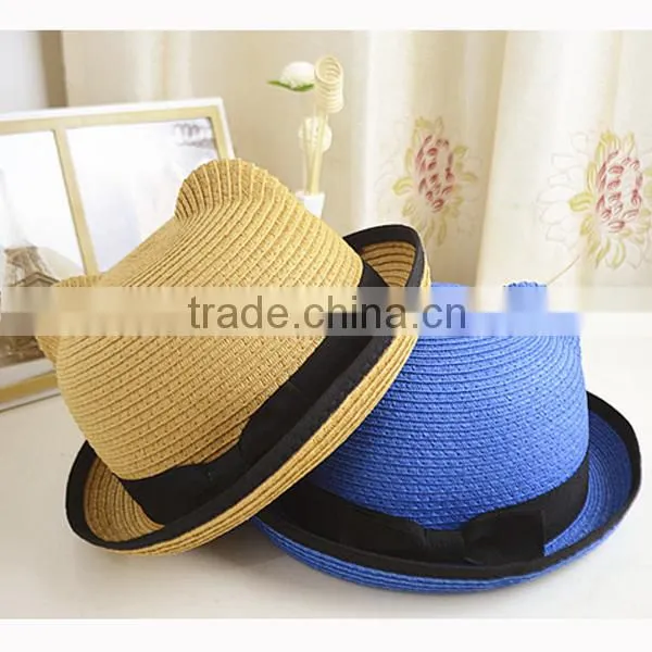 high quality Custom Cheap Fashion natural Straw Hats Made In China