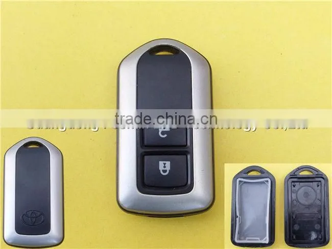 2 buttons remote control key shell for Toyota Camry key with marked logo
