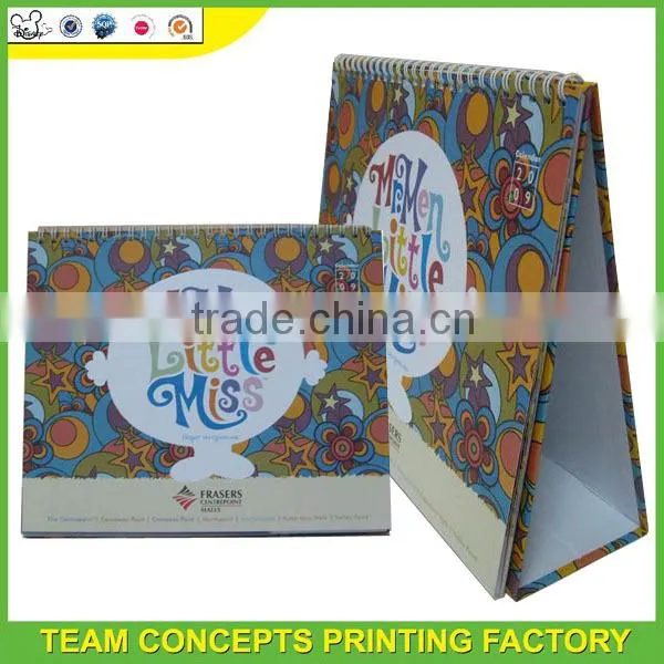 Custom made insert photo calendar