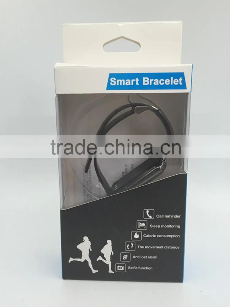 2015 New Fashion Health Assistant Waterproof Bluetooth Wristband Good Quality Customized FitnessTracker Pedometer Wristband