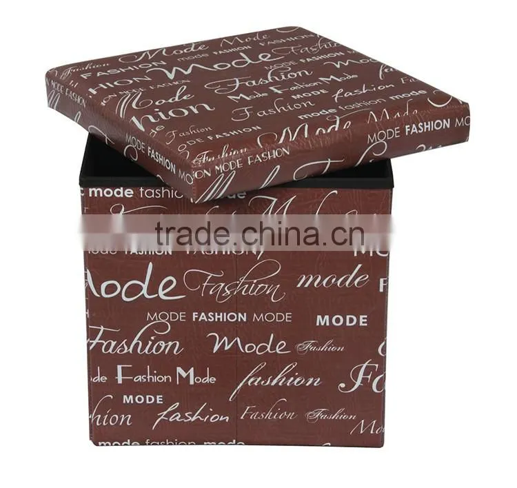cheap furniture multifunction folding storage ottoman stool