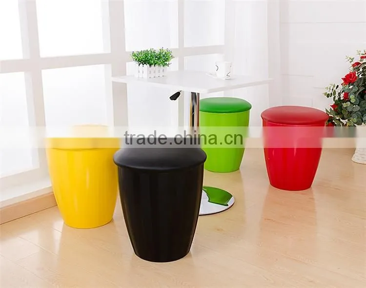fashionable Colorful ABS Storage chair Y332