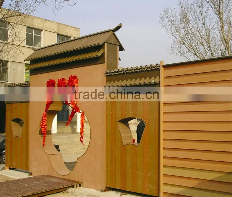 Eco Wood plastic PE interior wall paneling