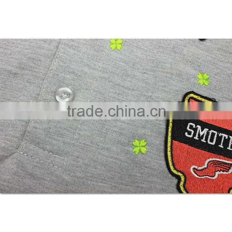 top selling product 2015 embroidery designs mens t shirt polo