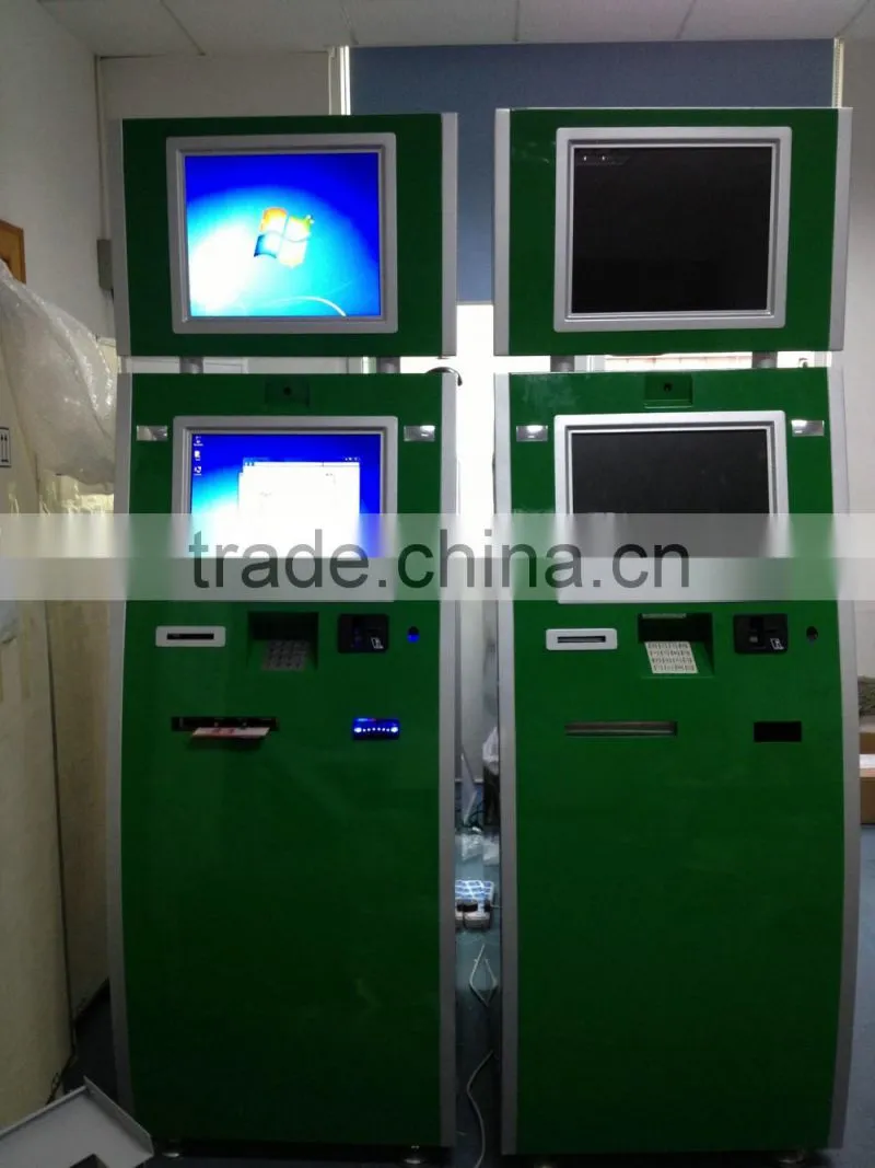 Multi-fuctional payment kiosk Cash Recycling System with bank card reader
