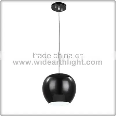 UL Listed Arne Jacobsen Style Painted Black Hanging Metal Pendant Lamp For Indoor C90015