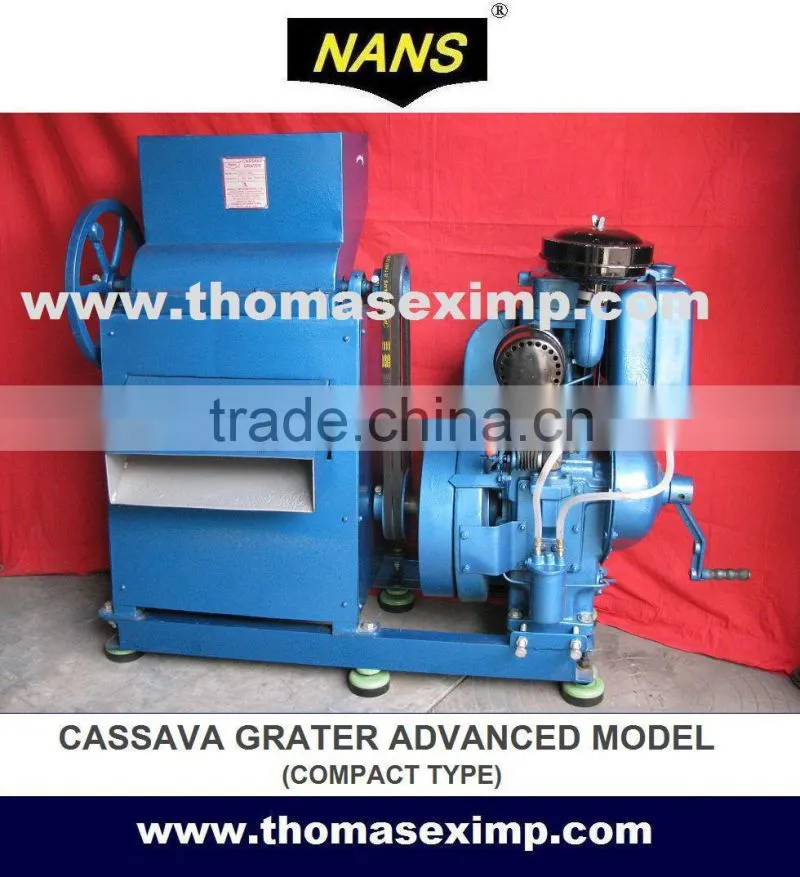 cassava processing machineries