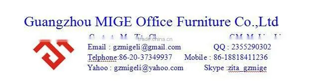 Malamine Pannel Office Reception Table