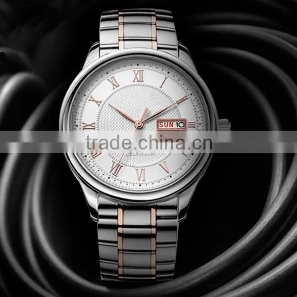 Water Resistant Stainless Steel Strap Automatical Date Mechanical Watch
