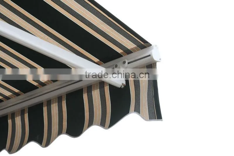 DELUXE SIMPLE FOLDING ARMS RETRACTABLE AWNING-PATENT PRODUCT