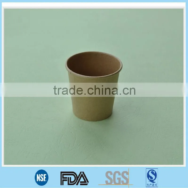 unbleached paper cup