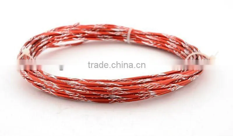 Diamonded aluminum wire-florist wire