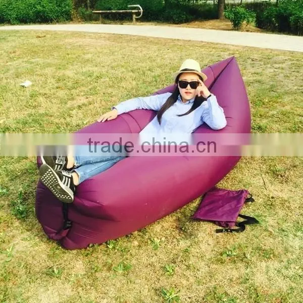 as seen on tv 2016 seat type bean bag air sofa bed inflatable sleeping outdoor camping inflatable air sofa