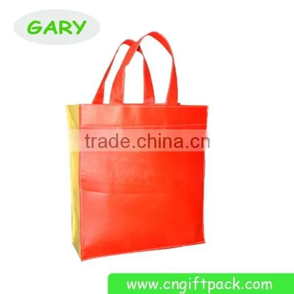 Mixed Colors Non Woven Textile Supermakret Shopping Bag