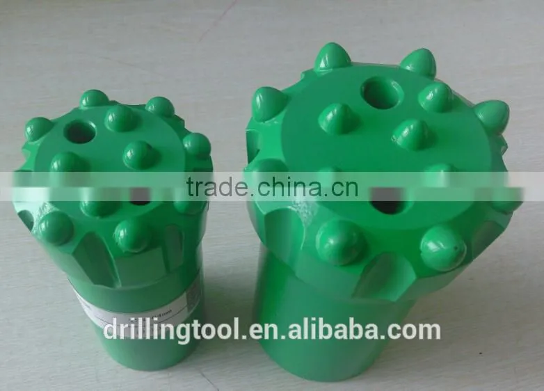 R22, R25, R28, R32, R35, R38, T38, T45, T51, T60 Rock Drilling Tools Threaded Button Bits