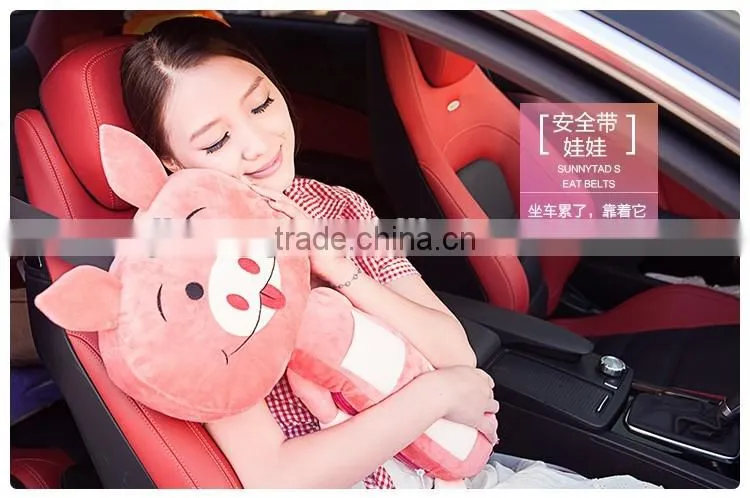 JM8885 Plush Cartoon Car Seat Belt Covers as Seen on TV