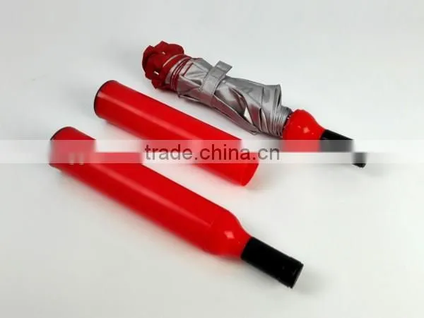Logo Print Custom Wine Bottle Umbrella