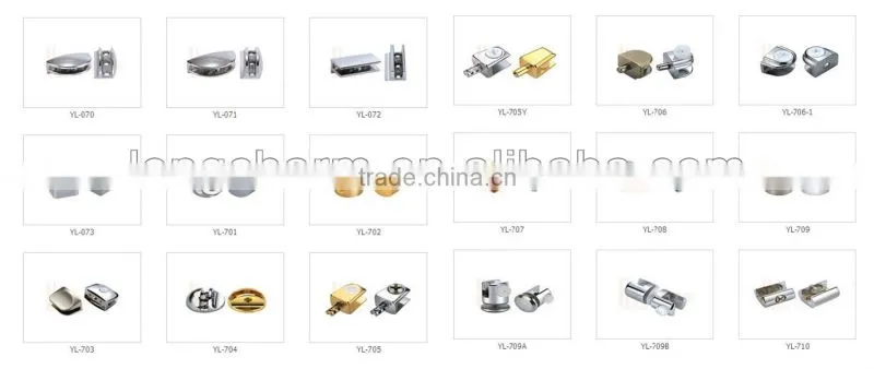 double corner adjustable glass shelf brackets support