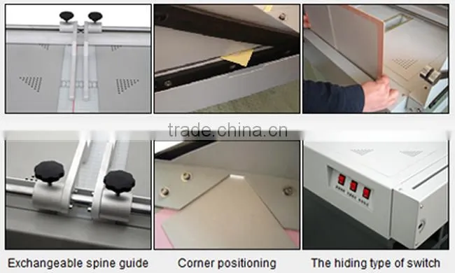 980*466mm Hard Cover Maker(Literature Table & Electric Edge Folding)