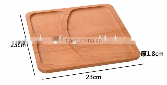 simple design cheap wood plate