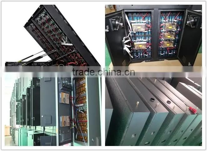 2016 new ali HD p8 outdoor led screen display full color for video show