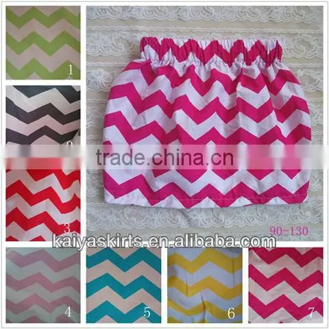 American Patriotic Festival Chevron Skirt Baby Mini Skirt