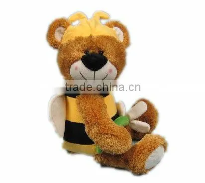 Plush promotional laughing insect toy