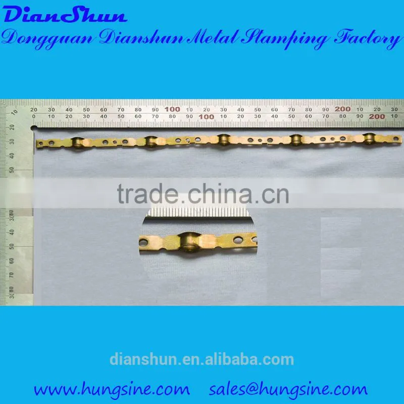Customized electric socket brass parts applied for extension outlet