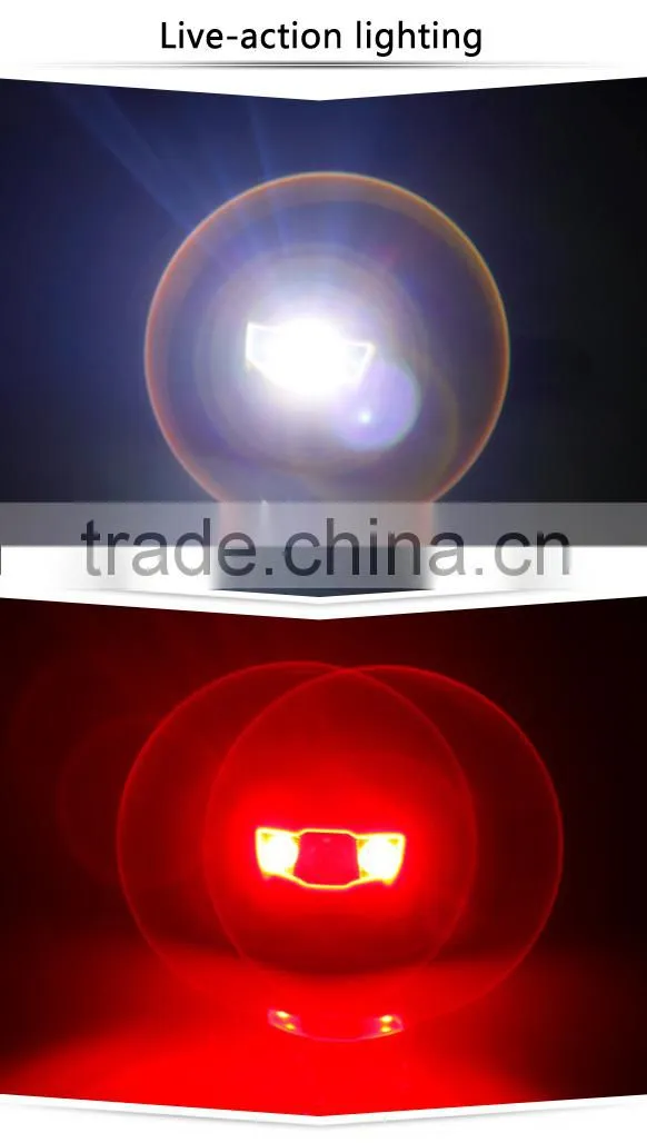 Zoomable bicycle led headlamp led coal miners headlamp