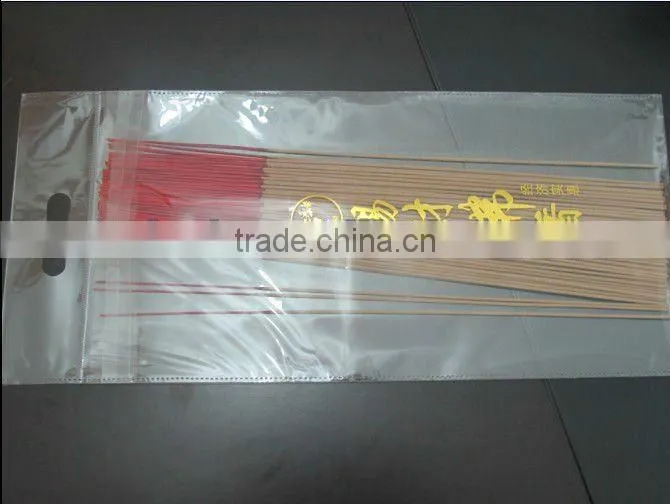 Large Clear BOPP Plastic Bag With Header For Incense Packaging