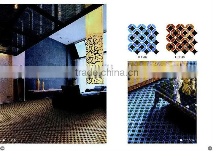 red and black iridescent decorative mosaic