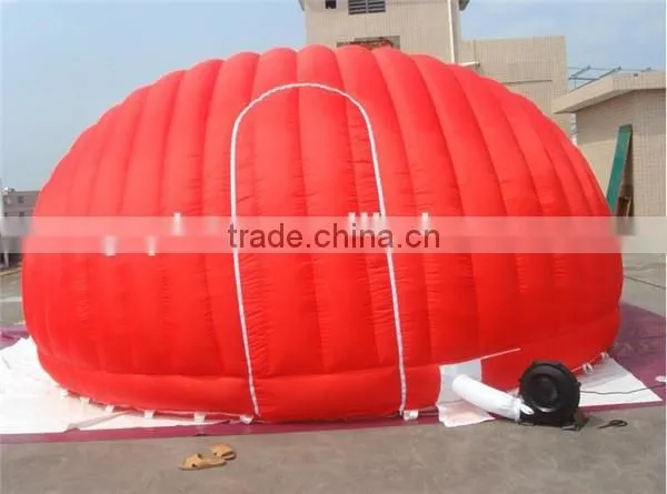 Inflatable Red Tent, Dome/ Igloo Tent For Event