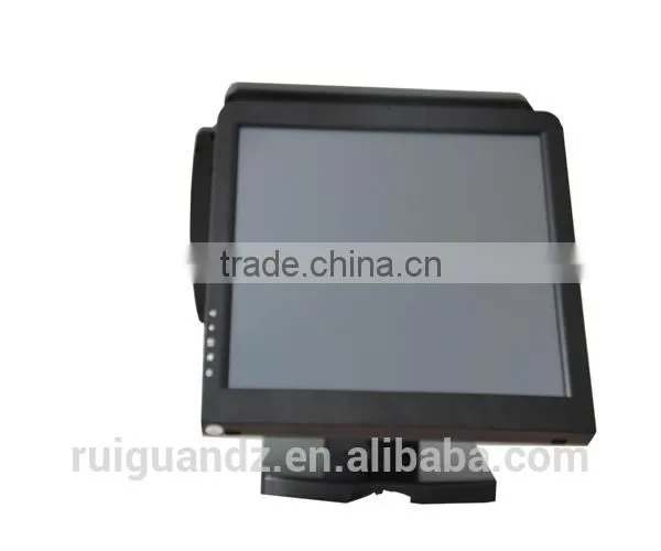 Dual pos touch stand for double sided lcd screen