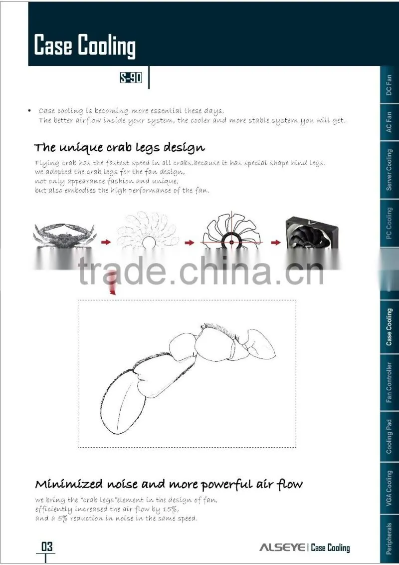 Alseye CA0201 manufacturer 12v 92*92*25mm cpu fan atom