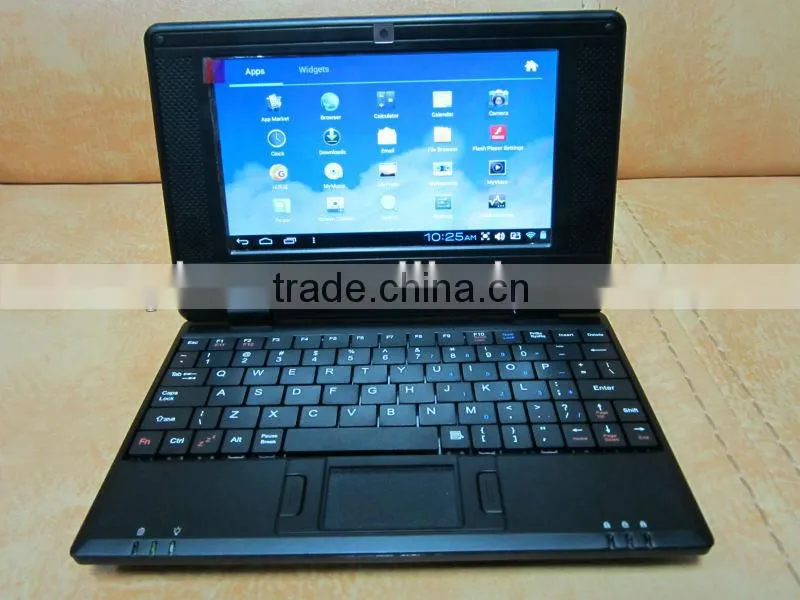 7" Android 4.0 Widescreen Mini Laptop Notebook VIA8850 1.5GHz 4GB Wifi V702
