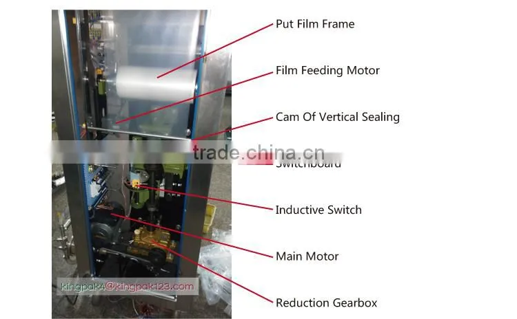 HP1000L-I With Photoelectric Sensor Automatic Cooking Oil Pouch Packing Machine