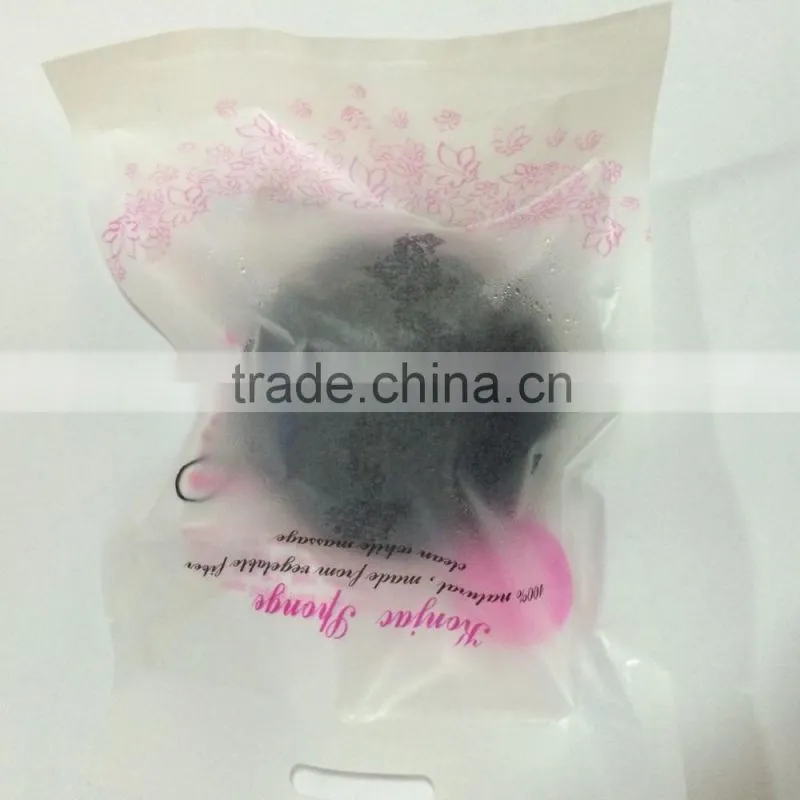 Dry Type Bamboo Charcoal Japan Konjac Sponge