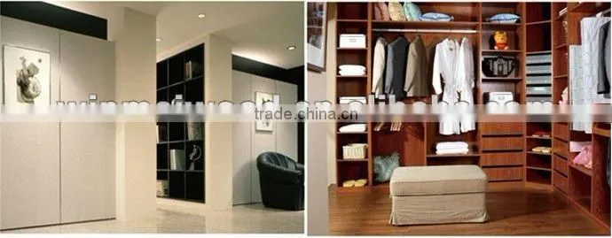 melamine MDF brown melamine faced mdf