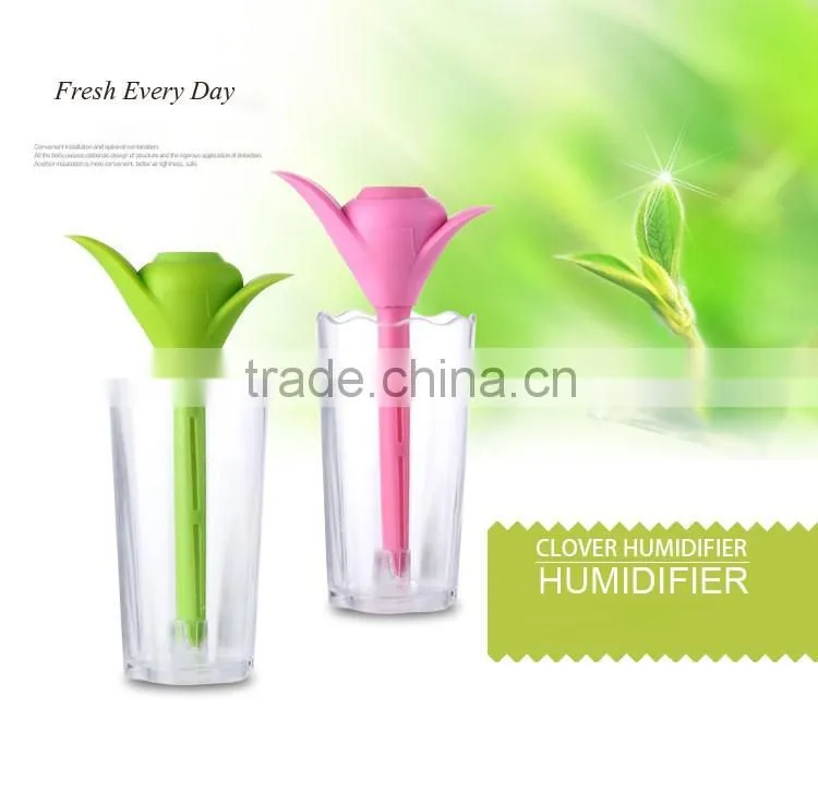 USB mini clover home air freshener diffuser/portable perfume mist diffuser
