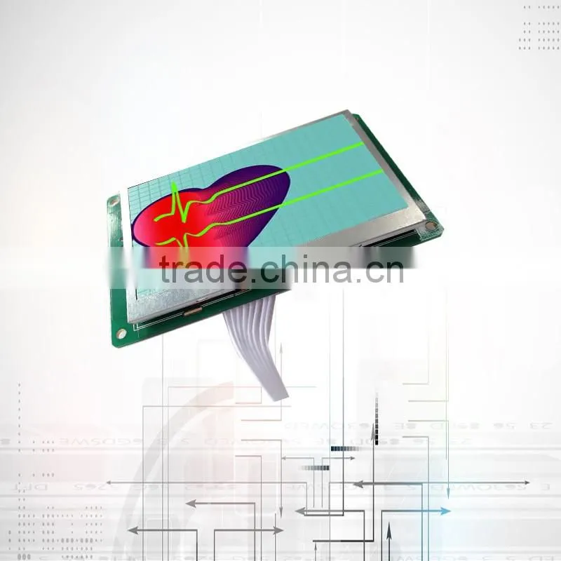 5 inch lcd display module female rs232 to usb Controller board
