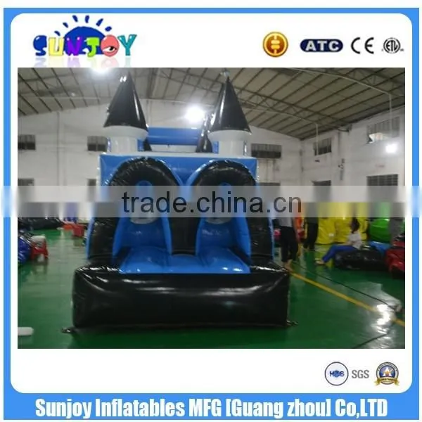 High quality popular giant castle inflatable combo bouncer for children