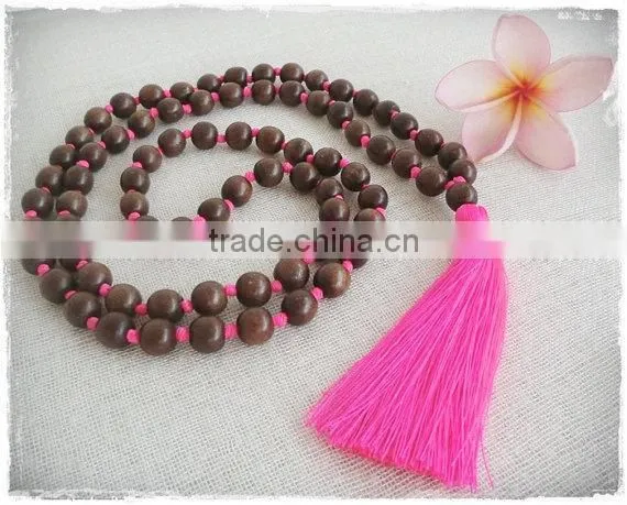 Custom Colorful Tassel Prayer 8mm Beads Bracelets