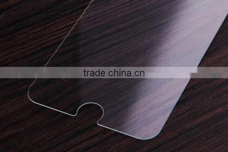 Bare film with packing import anti scratch high definitione tempered glass screen protector for iphone 6 plus
