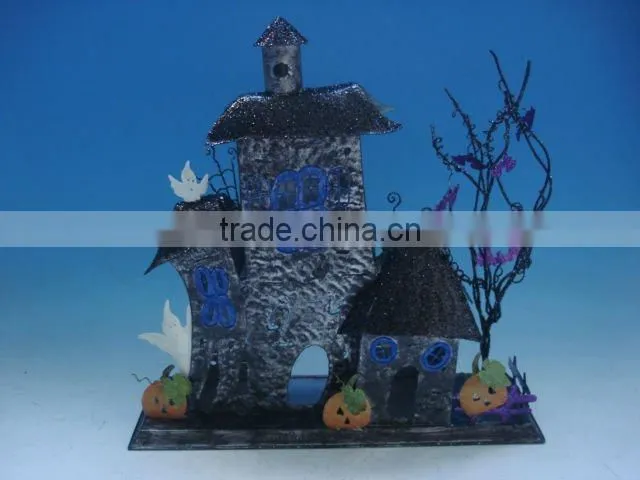 metal halloween haunted house halloween decoration