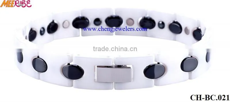 Gift bracelet/friendship bracelets for sale/black ceramic bracelet,add logo