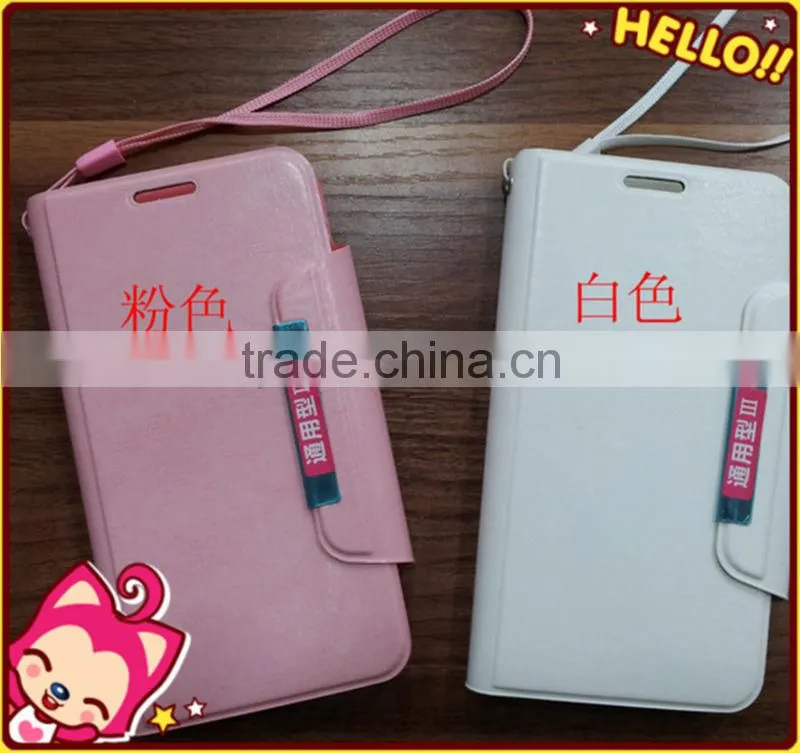 Wholesale universal leather cases for mobile phones