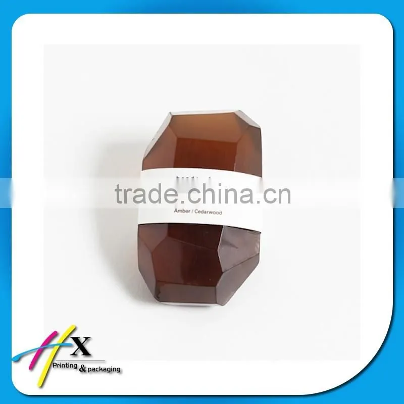 High quality fancy texture embossed label for handmade soap