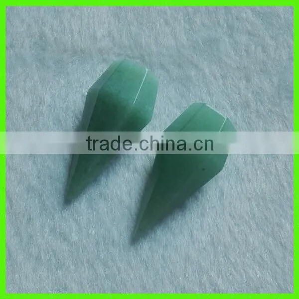 Fancy cut semi-preicous howlite stone pendulum for jewelry setting
