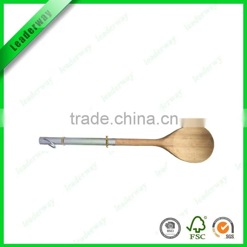Olive wood tableware scoop to soup
