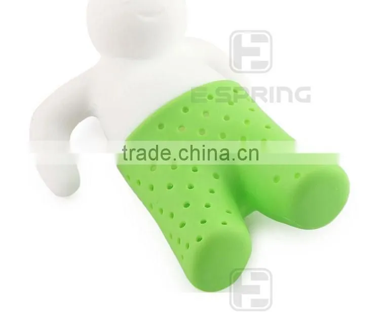 Cute Practical Teapot cute Mr Tea Infuser Tea Strainer Coffee & Tea Sets